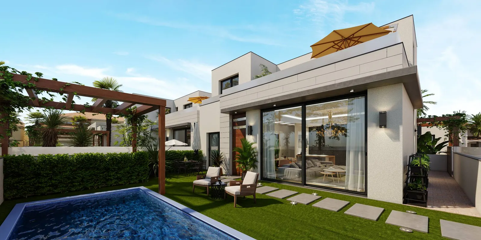 Villa en Pilar de la Horadada — LVC-100044