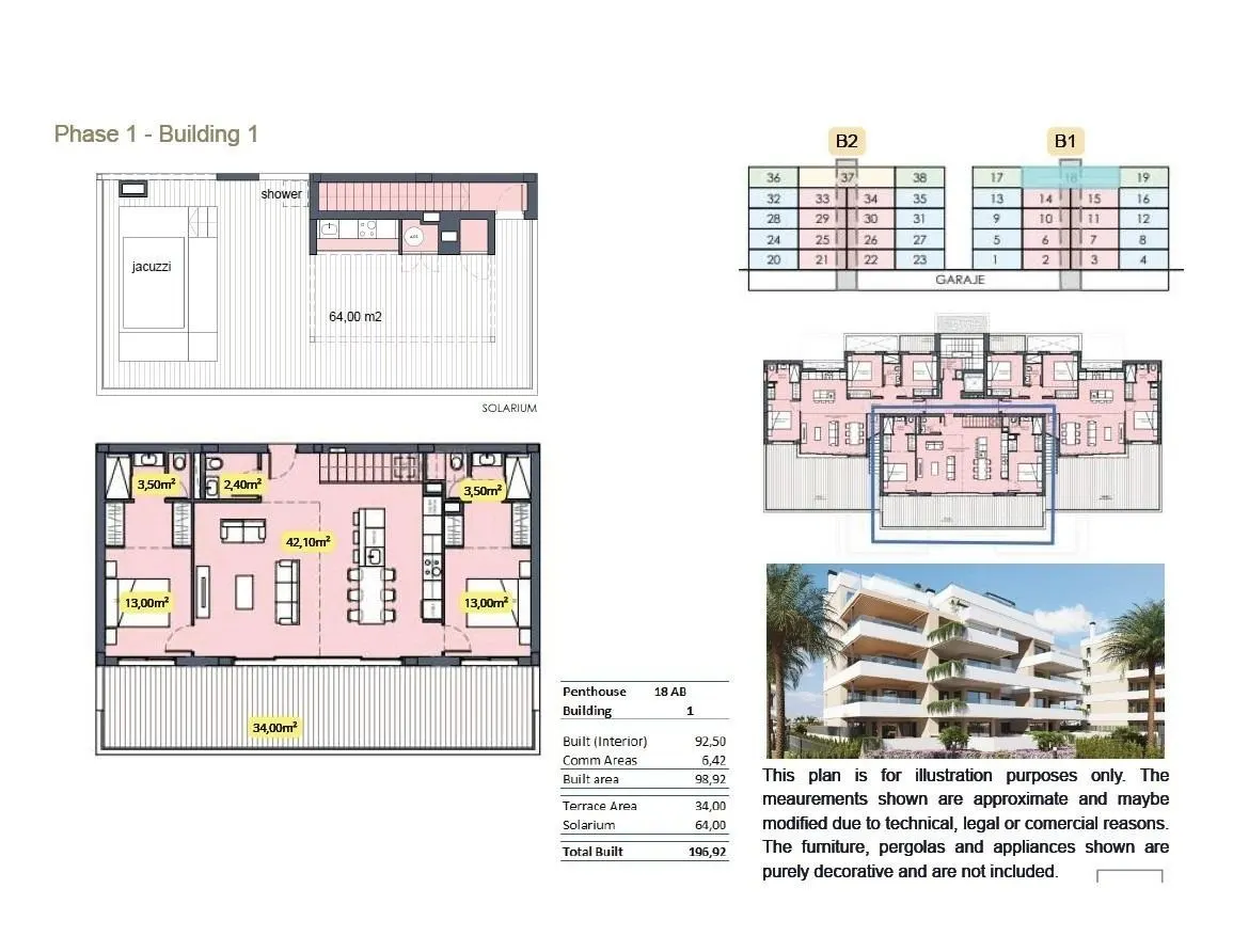 Huoneisto, Torre Pacheco — LVC-100342, kuva 31
